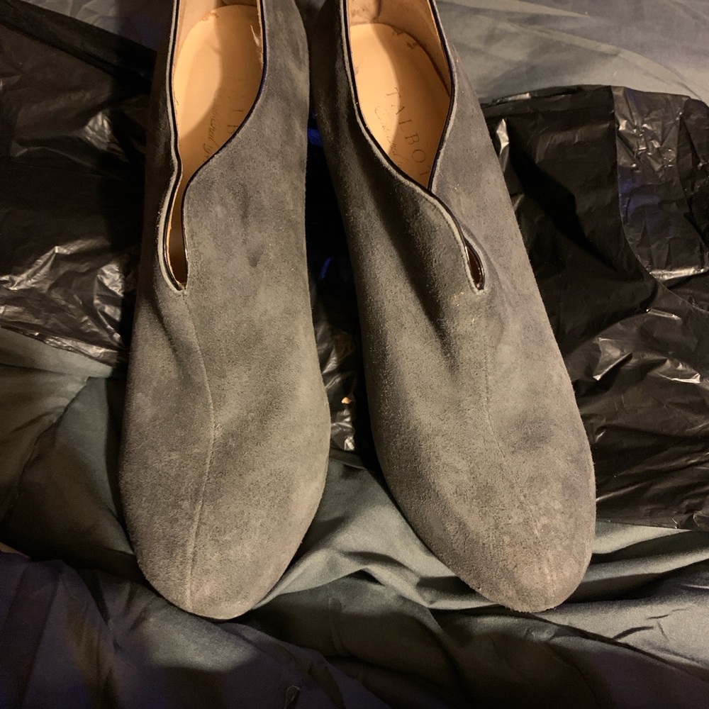 Talbots Gray Ankle Boots